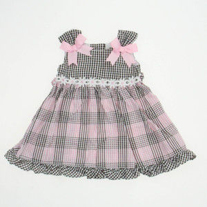 Rare, Too! Girls Brown | White | Pink Dress size: 6 Months